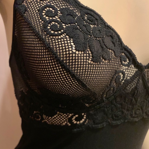 NEW! Sm - Sasha Long Ital Nightgown in Sheer Tulle - Picture 4 of 9